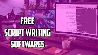 Top 5 Free Script Writing Softwares  Screenplay Writing  தமிழில்  Windows  Mac  Android [upl. by Gelb716]