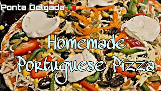 Homemade Portuguese Pizza original made by mother portuguese [upl. by Nanine808]