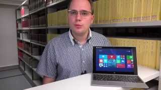 Lenovo IdeaTab Miix 2 10quot Convertible TabletPC im Test [upl. by Lebiralc809]