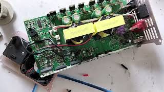 Full repair inverter suoer 12VDC to 220VAC 3000va  no power repair step by step  relax repair [upl. by Estis476]