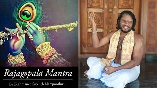 Rajagopala Mantra  Brahmasree Sreejith Namboothiri  Mantra for Success  Krishna രാജഗോപാലമന്ത്രം [upl. by Ynos]