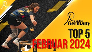 TOP 5  Februar 2024  ROUNDNET HIGHLIGHTS [upl. by Bruning]