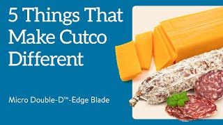 Cutco Kitchen Knives You Need Micro DoubleD™Edge Blade [upl. by Ieso]