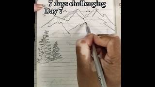 Draw nature art artbeat artchallenge artforkidshub artist shorts drawing yt ytshorts [upl. by Upton980]