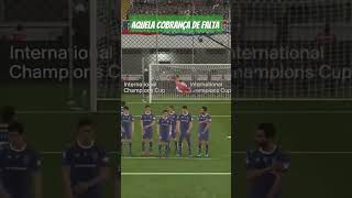 PES 19 Aquela cobrança de falta perfeita game pes [upl. by Rrats]