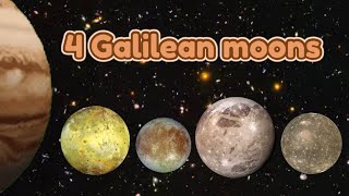 Galilean moons4 largest moons of Jupiter fan song [upl. by Rakia]