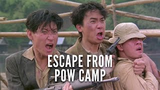 Tony Leung amp Jacky Cheung Escape from POW Camp  Bullet in the Head 1990 HD [upl. by Harness]