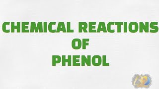 Chemical Reactions of Phenol [upl. by Mhoj633]