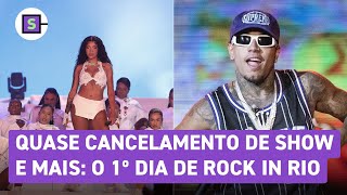 Travis Scott Ludmilla Veigh exBBBs fofocas e mais veja o que rolou no 1Âº dia de Rock in Rio [upl. by Monique877]