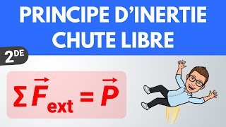 Chute libre et contraposée du principe dinertie  Seconde  Physique [upl. by Merrilee]