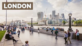 London 🇬🇧  2023 Walking Tour 4K HDR 60fps [upl. by Derrik]