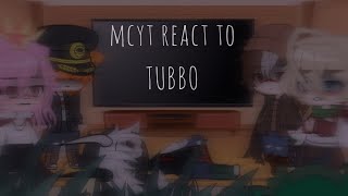 MCYT react to Tubbo  angst  gacha club [upl. by Attelliw843]