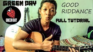 Tutorial Gitar Cara Bermain Green Day  Good RiddanceTime Of Your Life [upl. by Nura31]