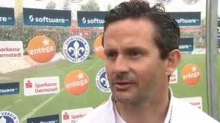 Dirk Schuster nach dem Spiel gegen Kiel 10052014 [upl. by Ociral]