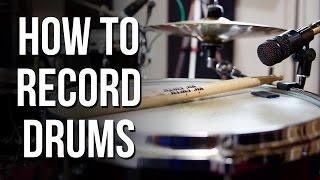 Mic Placements 2 of 5  How to Record Drums [upl. by Grimaud]