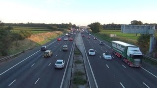 M6 Motorway Traffic [upl. by Kcirrem]