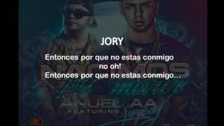 Anuel AA Ft Jory  Nacimos Pa Morir  letra [upl. by Dnalerb]