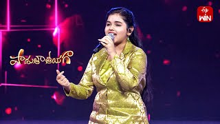 Urvasi Urvasi Song  Pranathi Performance  Padutha Theeyaga  24th June 2024  ETV Telugu [upl. by Ninon]