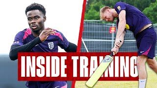 INCREDIBLE Cricket Catches 🏏 Anthony Gordon ON FIRE amp Saka Can’t Stop Scoring  Inside Training [upl. by Teiluj]