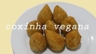 MELHOR COXINHA VEGANA  receita de carne de soja [upl. by Landis225]