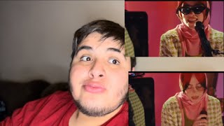 what was i made for  billie eilish GRAMMY PERFORMANCE reaction [upl. by Ivy]