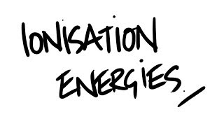 AQA ALevel Chemistry  Ionisation Energies [upl. by Wilburt]