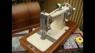 Old Vintage Antique West Germany FRISTER amp ROSSMANN Sewing Machine See Video [upl. by Ardna]