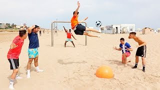 REMATES ACROBÁTICOS EN LA PLAYA CON LA ÉLITE [upl. by Gawain86]