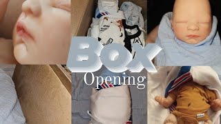 Reborn baby boy box opening kyrin 14 inch [upl. by Yelha]