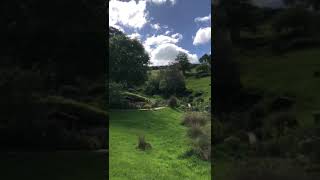 Hobbiton movie set new Zealandhobbiton newzealand fairytales movies nature [upl. by Bondie]