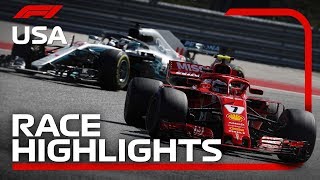 2018 United States Grand Prix Race Highlights [upl. by Pack]