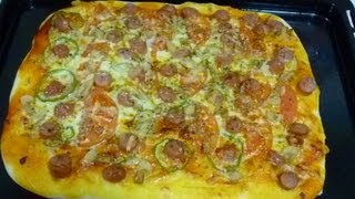 Receta de Pizza facil a mi manera [upl. by Concha]