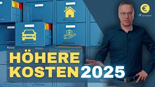 Diese Versicherungen werden 2025 definitiv teurer [upl. by Eremahs220]