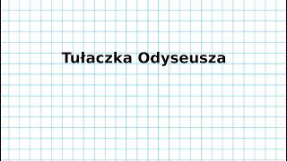 Tułaczka Odyseusza [upl. by Rahm]