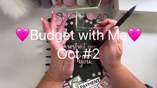 Budget with Me  Oct 2 [upl. by Ateuqram]