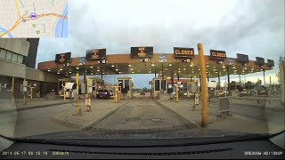 Canada  United States Border Crossing 1  Bluewater Bridge Sarnia ON  Port Huron MI [upl. by Ilzel]