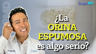 Las 5 Razones De una Orina Espumosa O Burbujeante ¡Una Es La Enfermedad Renal  SugarMDScom [upl. by Aliakim159]