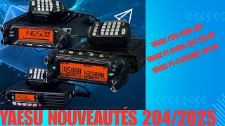 YAESU nouveautés 2025  FTM150E ASP  FT3185E ASP  FT3165EASP [upl. by Rayner]