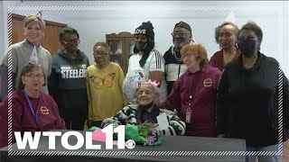 West Toledo woman celebrates 103rd birthday [upl. by Aisayn]