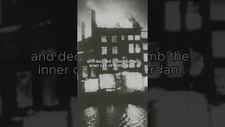 14 May 1940  Bombardment of Rotterdam shorts invasion wehrmacht ww2 1940 [upl. by Wartow]