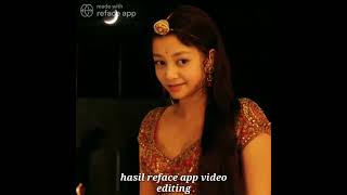 REFACE APP VIDEO EDITING FILM INDIA MANTAP GAEES [upl. by Naynek]