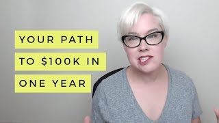 Your Path to 100k in One Year [upl. by Ordnaxela]