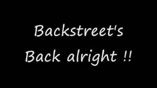 Backstreet boys everybody lyrics [upl. by Farand]