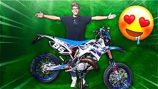 TUTTE LE MODIFICHE DELLA MIA MOTO TM SMR 125 STORY [upl. by Sikram]