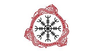 Aegishjalmur Meaning Explained  The Helm of Awe and Terror The Norse Viking Symbol [upl. by Tra853]