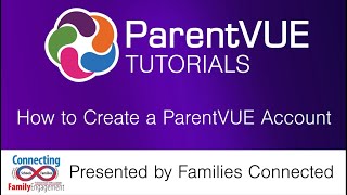 How to Create a ParentVUE Account [upl. by Hamford]