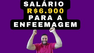 🔴Piso salarial da enfermagem 6900 com correção da inflamação [upl. by Adnohsed]