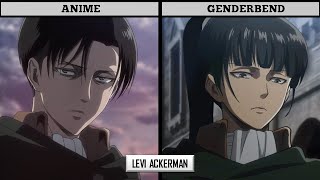 WHEN AOT CHARACTERS SWAP THEIR GENDER [upl. by Even]