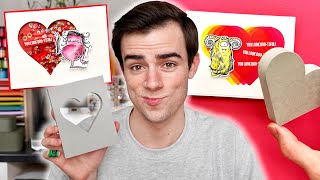 Easy DIY Valentines Day Card Making Ideas💕 [upl. by Nordek]