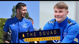 THE SQUAD MCNEIL X PATTERSON ANSWER QUICKFIRE QUESTIONS ABOUT THEIR TEAMMATES [upl. by Aritak868]